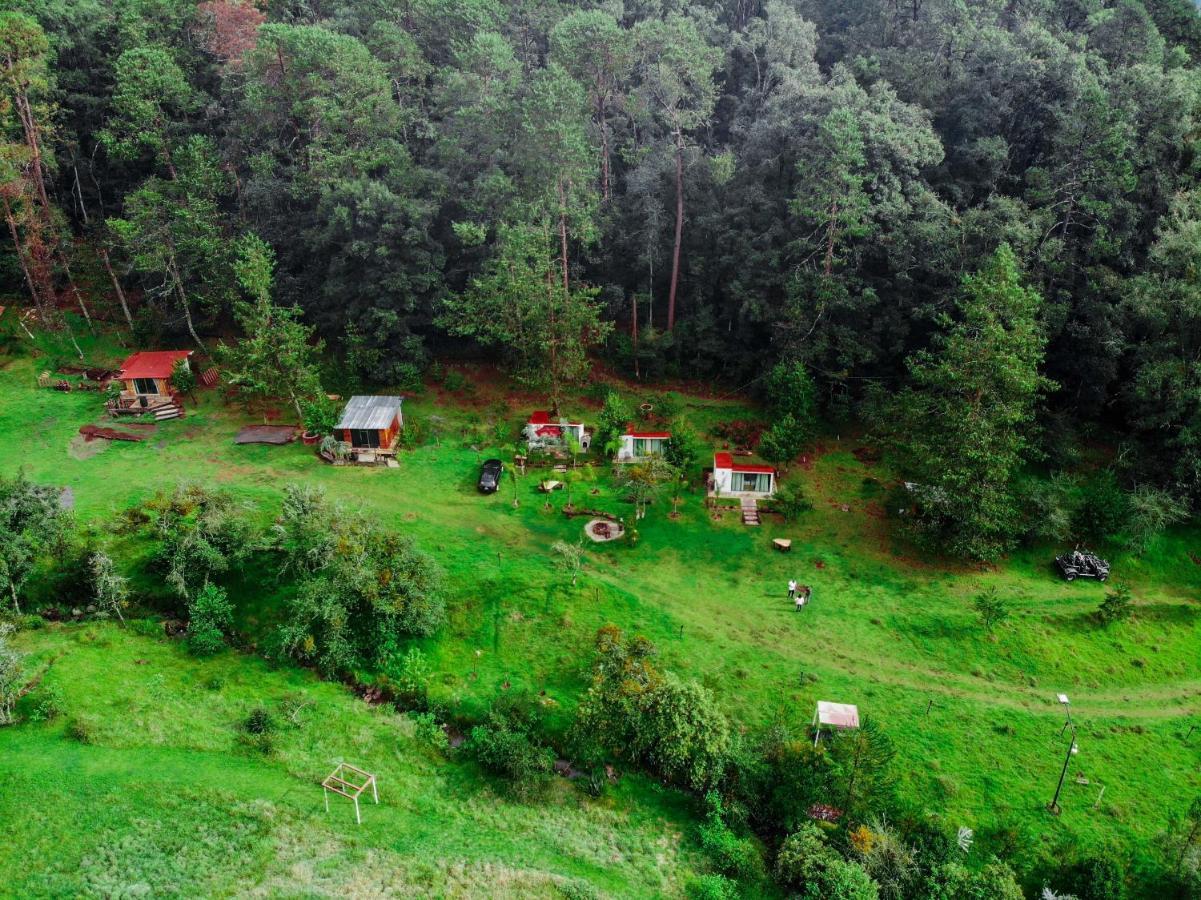 Romanticas Cabanas En Bosque Acaxochitlán 外观 照片
